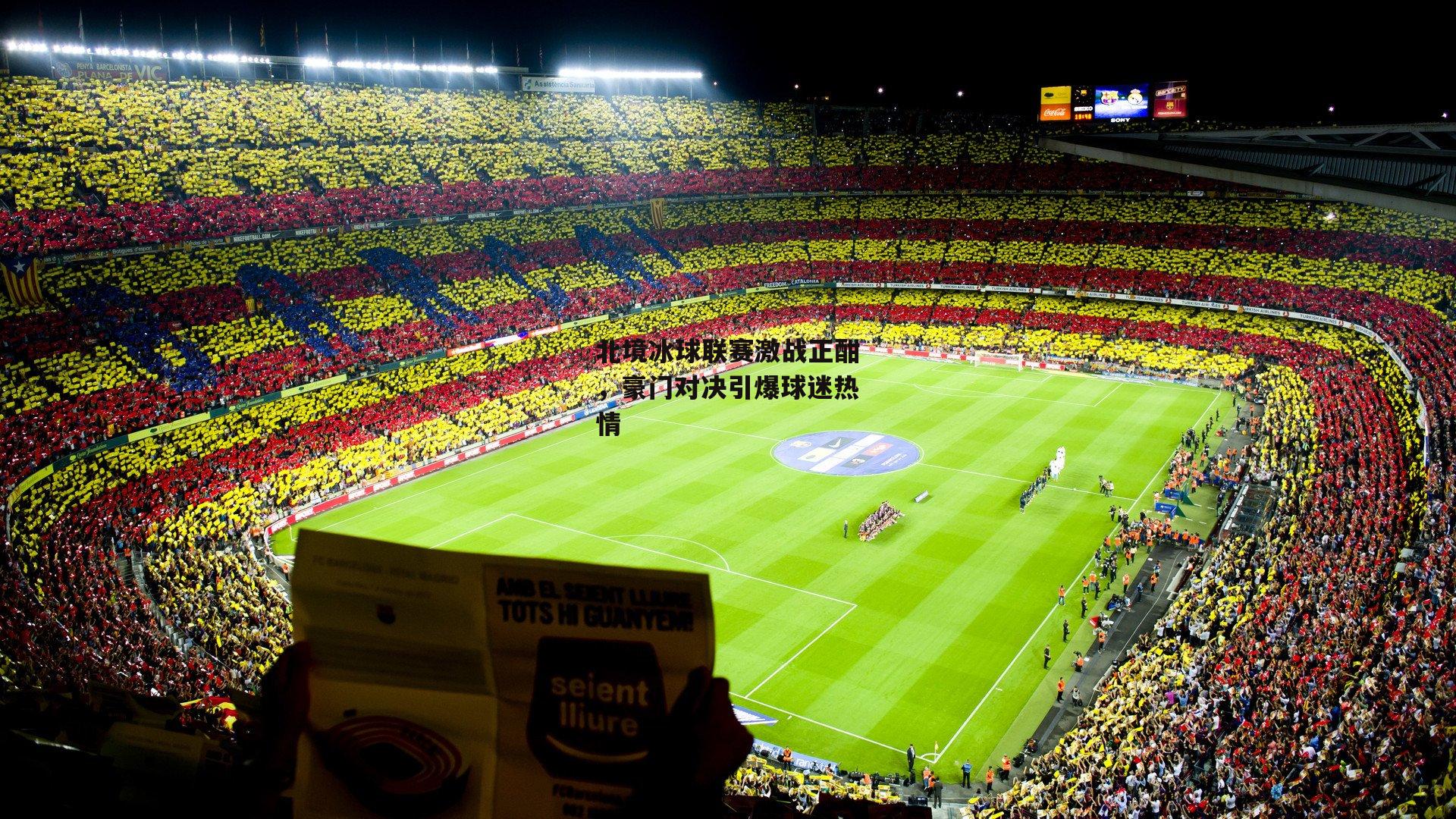 北境冰球联赛激战正酣,豪门对决引爆球迷热情